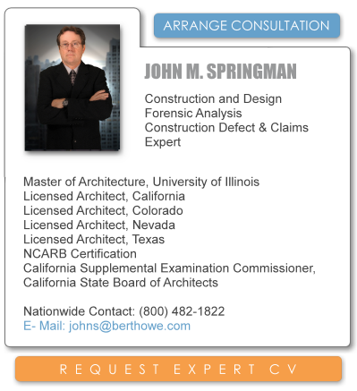Construction and Design Consulting Expert Witness